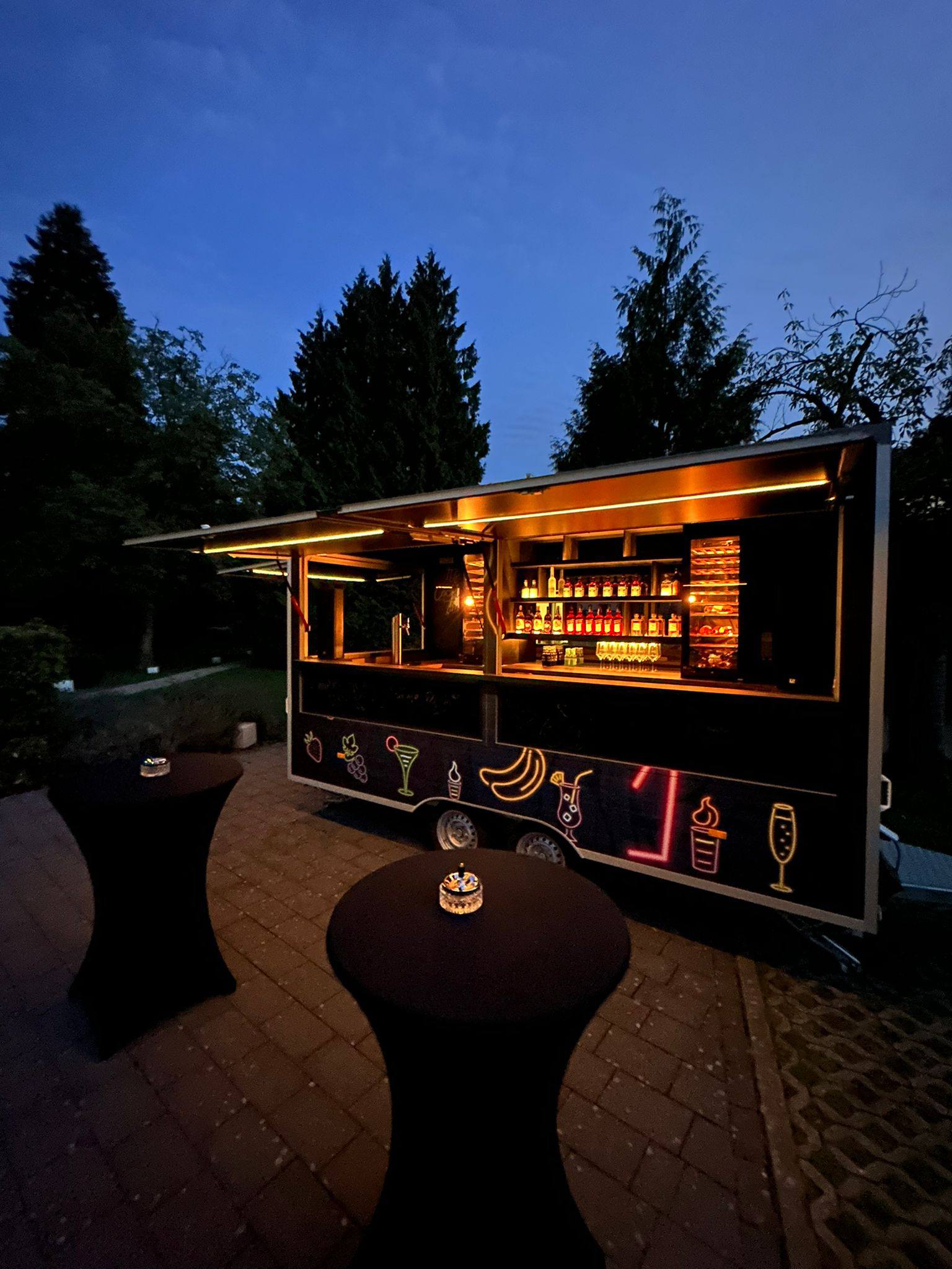 Mobile Bar BS bei einem Event